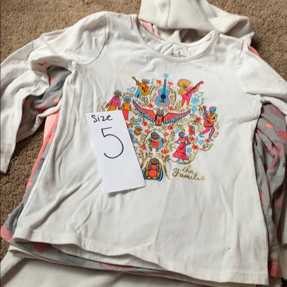Girls’ long sleeve size 5
